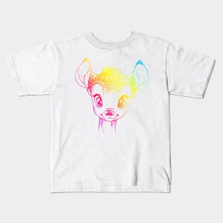 Bambi cute deer Kids T-Shirt